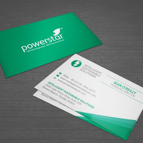 innovative logo for new business utilizing the intelligent sustainable solutions