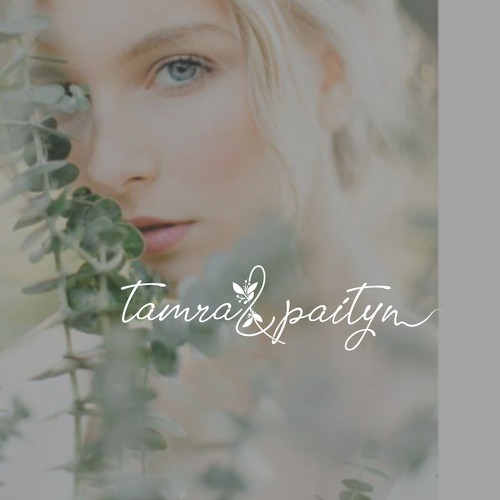 Feminine, clean logo design for tamra&paityn - e-commerce business