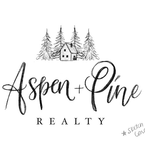 Aspen + Pine Realty Logo Concept