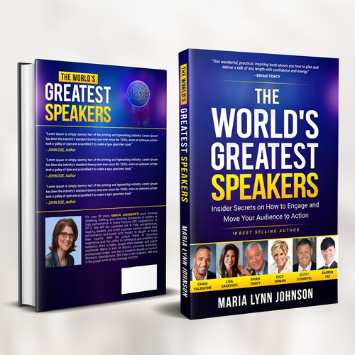 Book Cover for "The World's Greatest Speakers"
