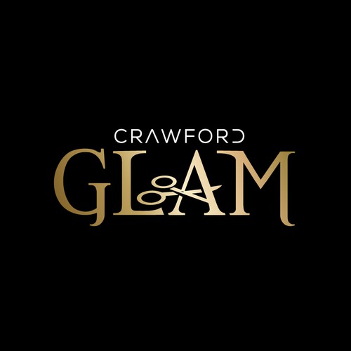 Logo for beauty salon CRAWFORD GLAM