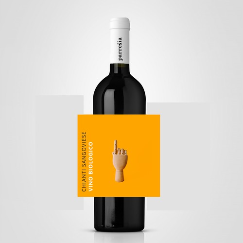 wine label