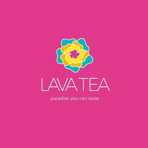Logo concept for Hawaiian tea company