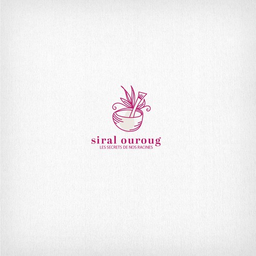 Logo for a skin care spa