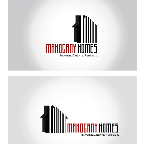 Create the next logo for MAHOGANY HOMES