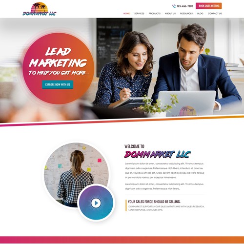 Dommarket LLC -lead generation company