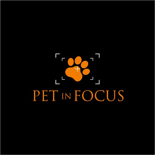 NEW logo and business card for Pets In Focus