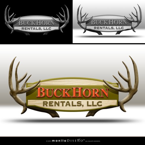 New design wanted for BuckHorn Rentals,LLC and BuckHorn Services,LLC