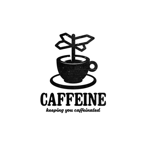 Creative logo for Caffeine