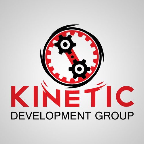 Create a business image for KINETIC development group.  Firearms design and manufacturing - WON