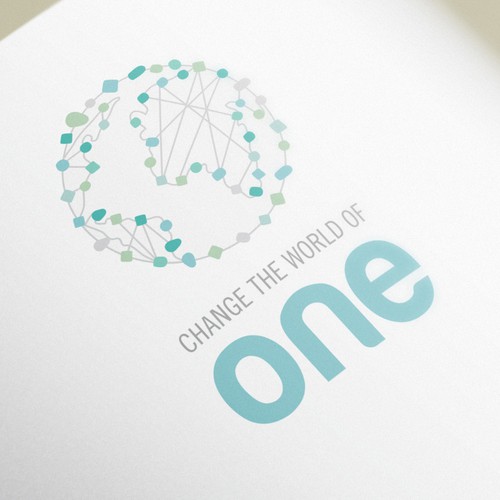 Logo for Change the world of one