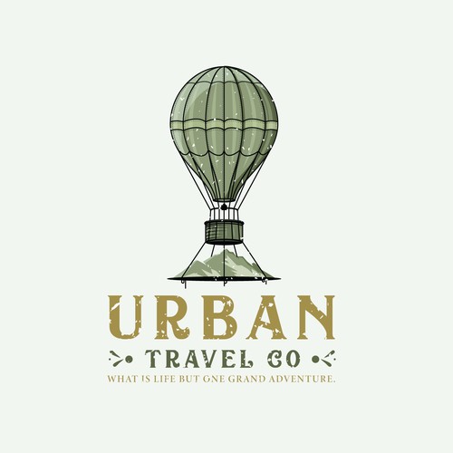 Vintage/ Rustic Travel logo