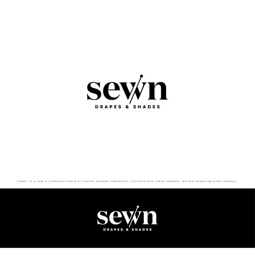 Modern Logo for Window Treatments Brand