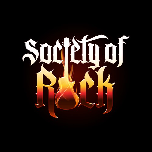 Old School Metal Logo for a Rock Video Website