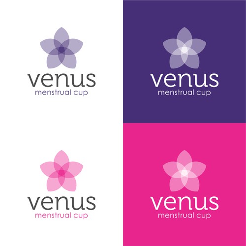 Logo for menstrual cup.