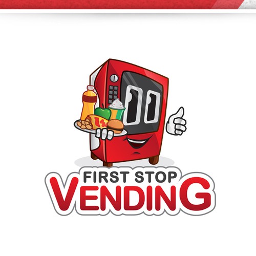 Vending and food design-incorporate technology and make my logo stand out!