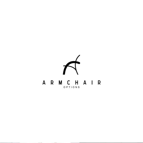 Simple logo for Armchair Options