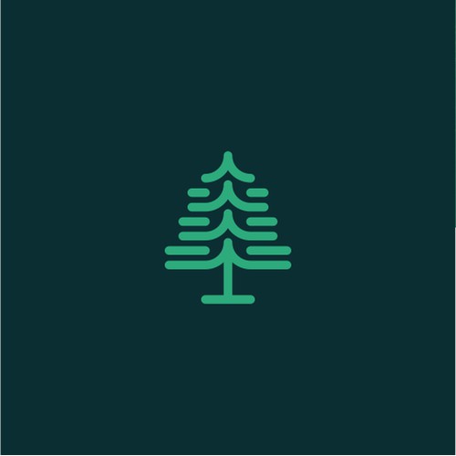 Pine Tree Abstract