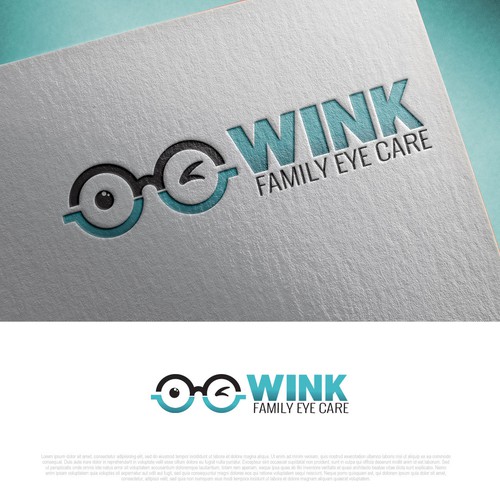 Concept art for optic care company 