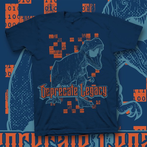 Tshirt Design for "DEPRECATE LEGACY"