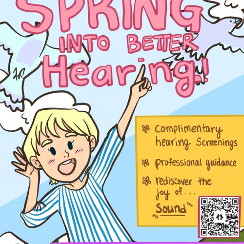 Cute Illustrated Ad Design