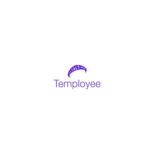 Mushroom logo concept for temployee