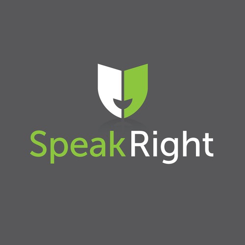 Logo for Speak Right