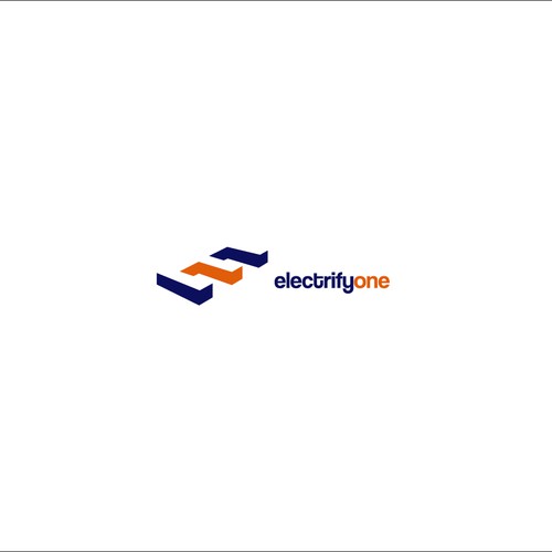 Design a modern logo for an electronics company