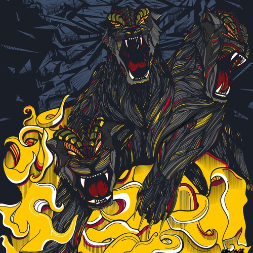 Three-headed monster