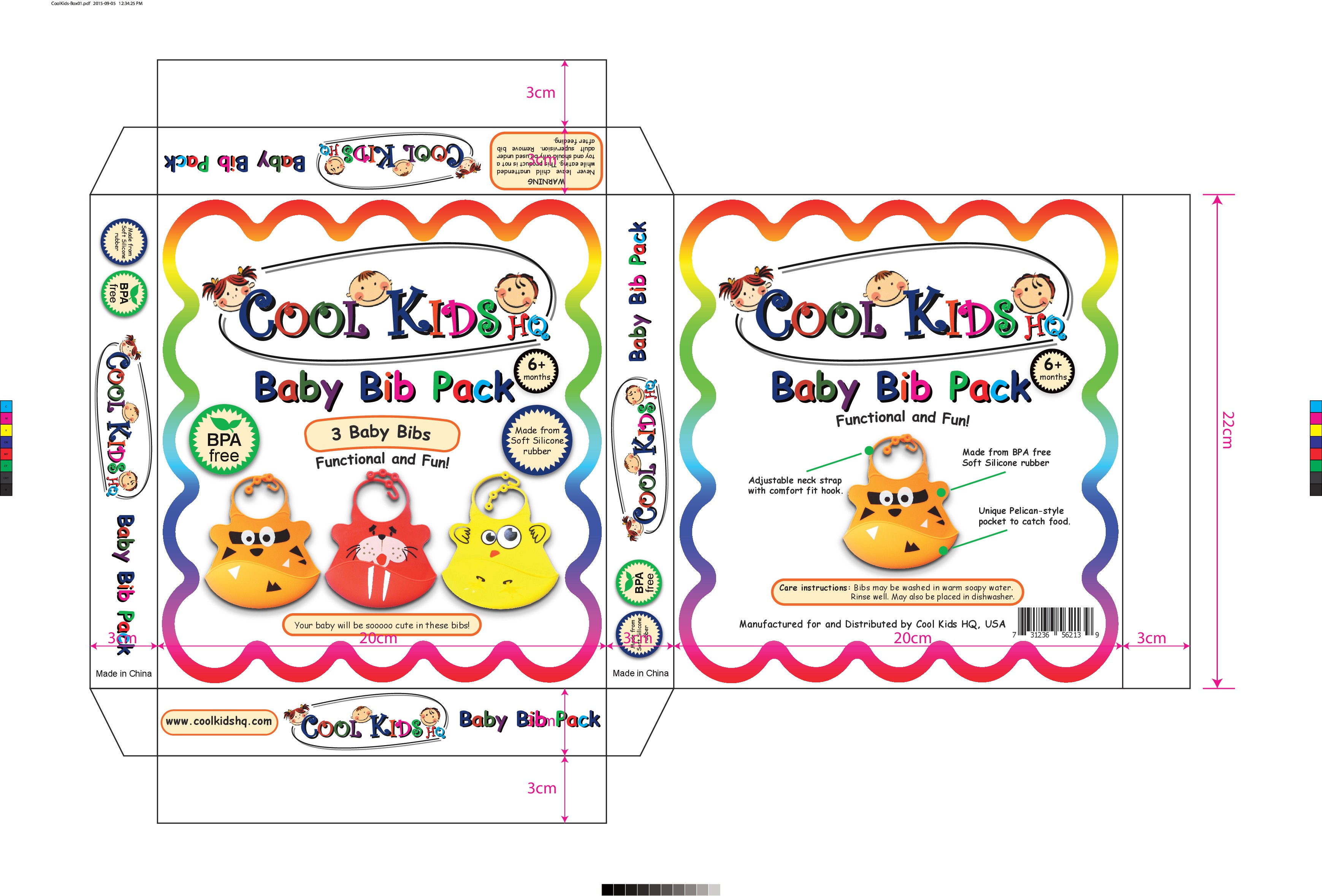 Design the Cutest Baby Bib Box Ever!!!