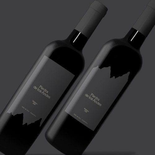 Piedra de los Andres / Red Wine Label