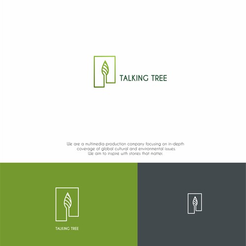 Logo for natural multimedia company 