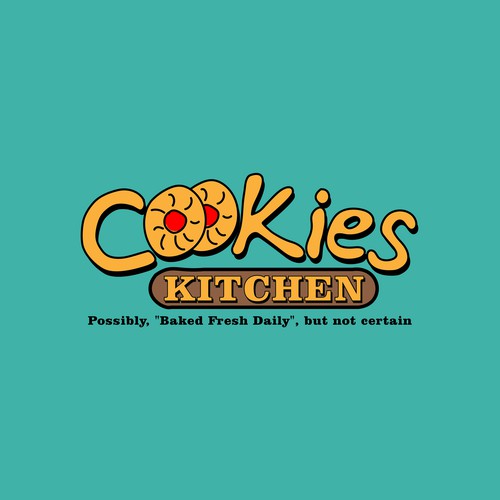 Cookies company logo design