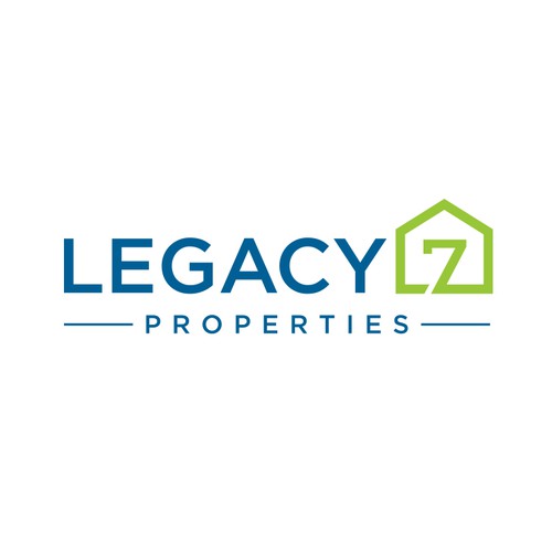 Clean logo for Legacy7 Properties