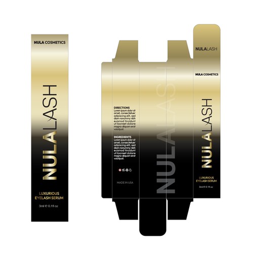 Lash Serum Packaging 