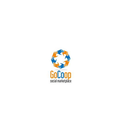 Logo concept for social marketplace