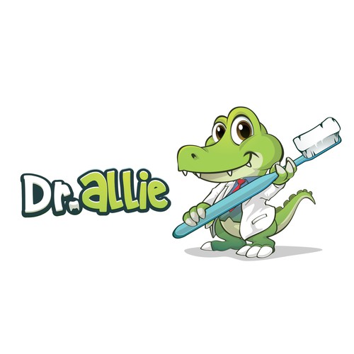 Looking For a Fun Alligator Mascot for Dr. Allie Toothbrushes