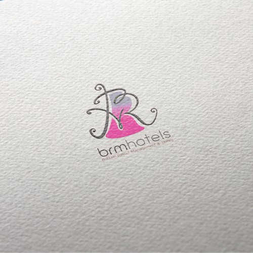 Create a logo for brm hotels. A resort management company