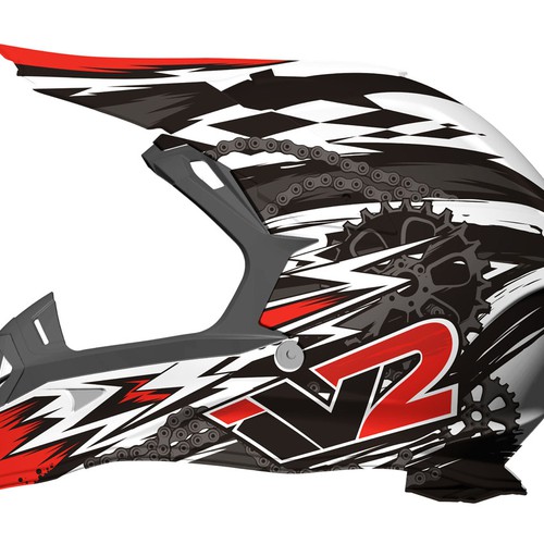 Design a MOTOCROSS/ATV HELMET to be seen everywhere!