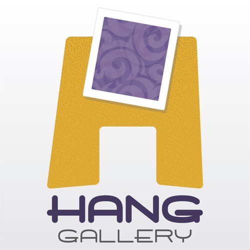 Logo concept for Hang gallery