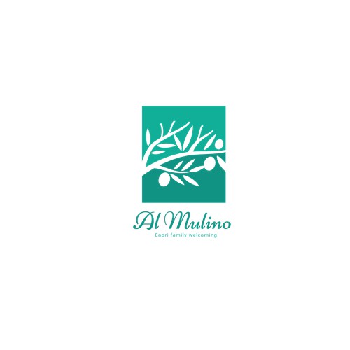 Logo design for hotel al mulino