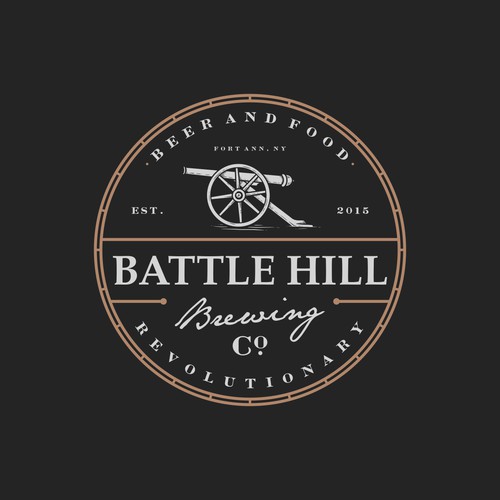 Logo for Battle Hill Brewing Company
