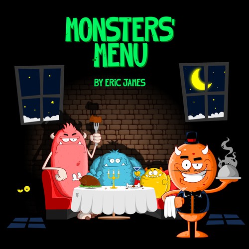 Monsters' Menu children's rhyme (CD cover)