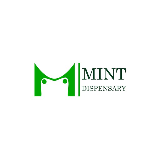 Logo concept for mint dispensary