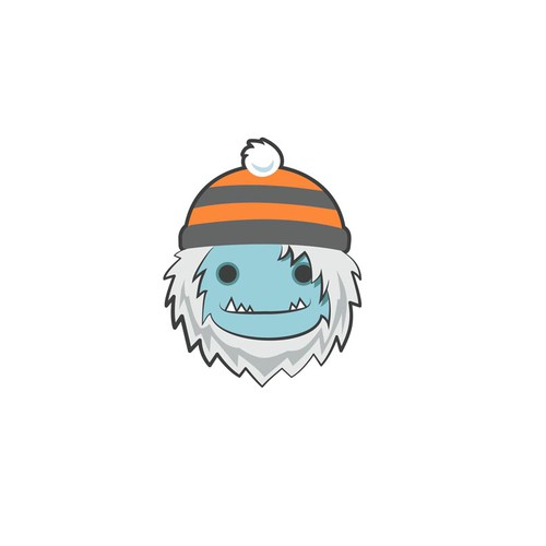 A Yeti face is needed for a winter apparel company