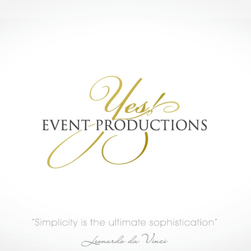 Need professional, stylish... chic, elegant logo for YES! Event Productions