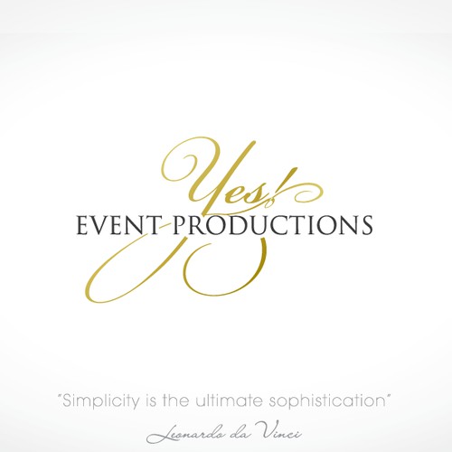 Need professional, stylish... chic, elegant logo for YES! Event Productions