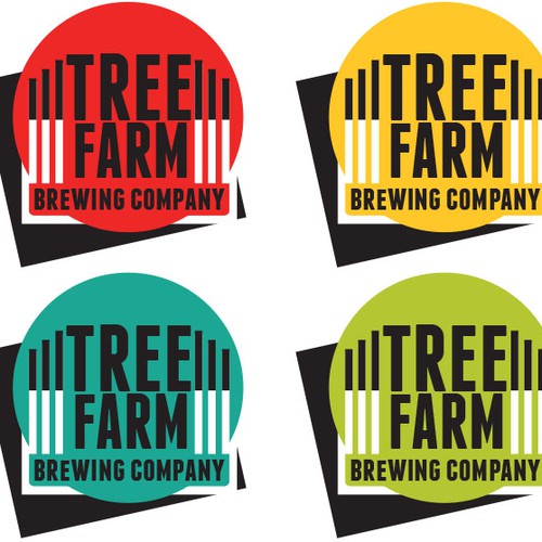 Craft Beer and Brewery Logo for Tree Farm Brewing Company
