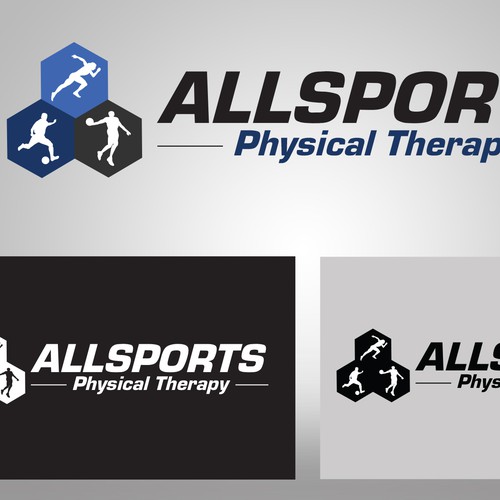 create a Sports Physical Therapy Logo for AllSports Physical Therapy