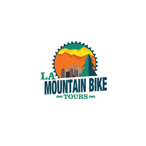 Logo Design for a Mountain Bike Tour Company